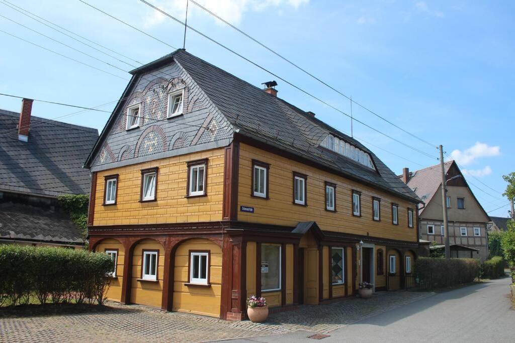 Maisonette-Fewo Fritz Mit Infrarotsauna Großschönau Exterior foto